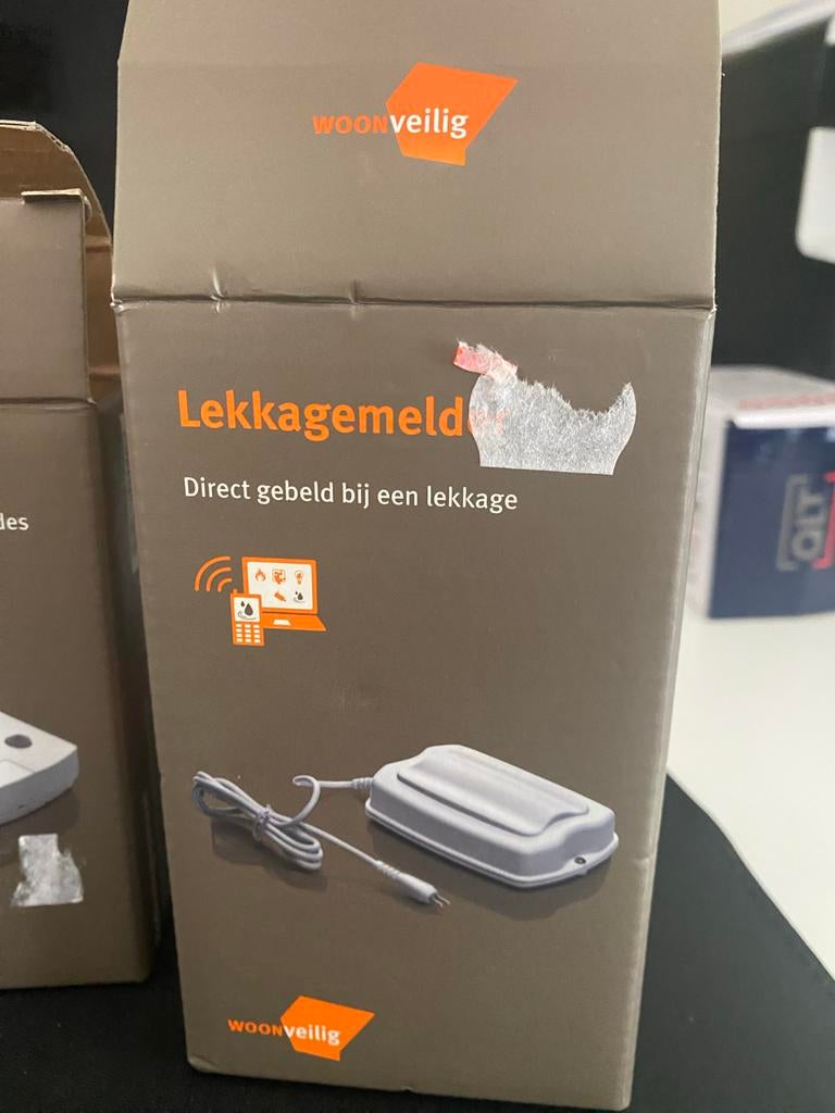 Woonveilig Lekkagemelder  en Bedieningspaneel, Detector, Sensor of Melder, Nieuw, Ophalen of Verzenden, Overige soorten