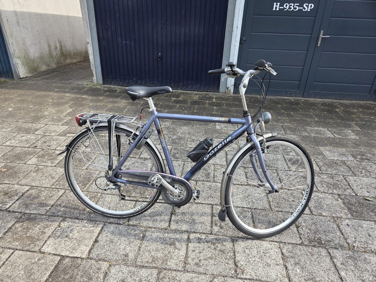 Heren Fiets, Gebruikt, Versnellingen, Ophalen of Verzenden, 57 tot 61 cm
