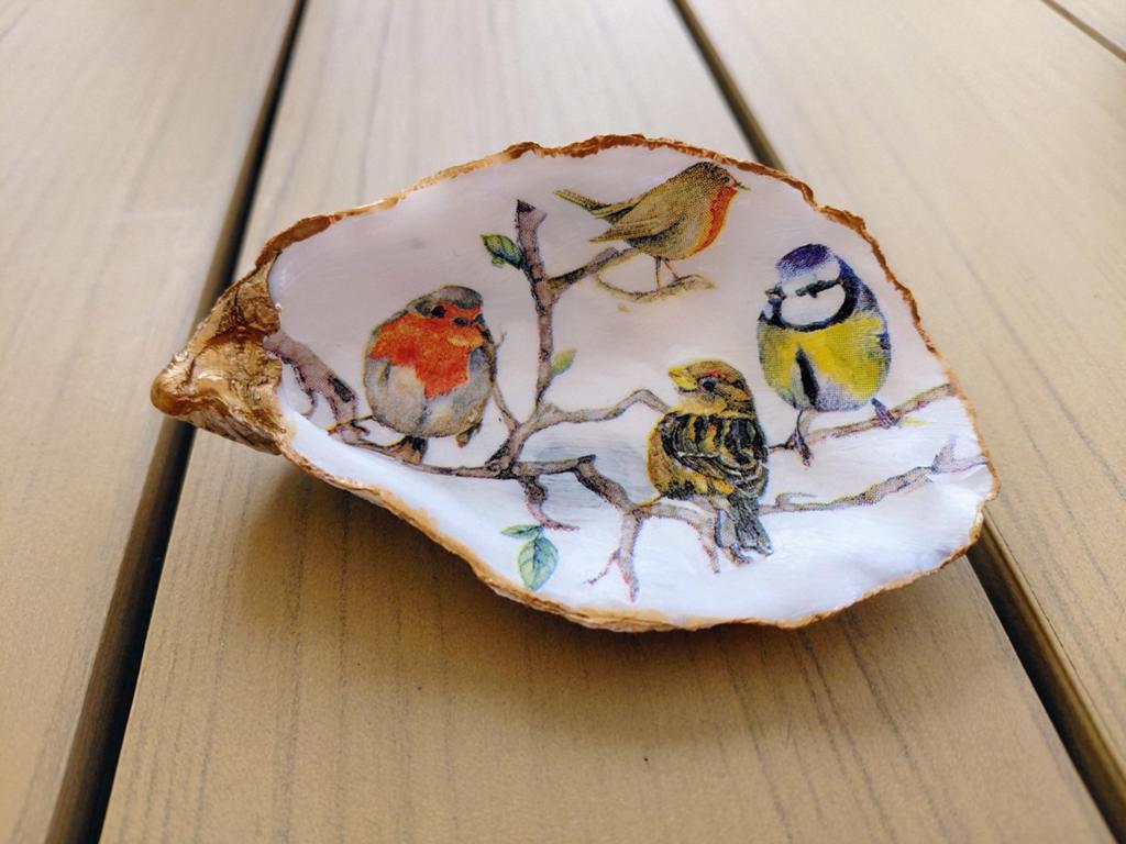 Handgemaakte oester schelpen, Huis en Inrichting, Woonaccessoires | Overige, Ophalen of Verzenden, Nieuw