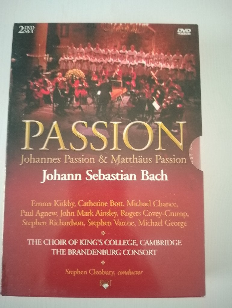 Bach: Johannes & Matthäus Passion (2 DVD Set), Alle leeftijden, Ophalen of Verzenden, Zo goed als nieuw