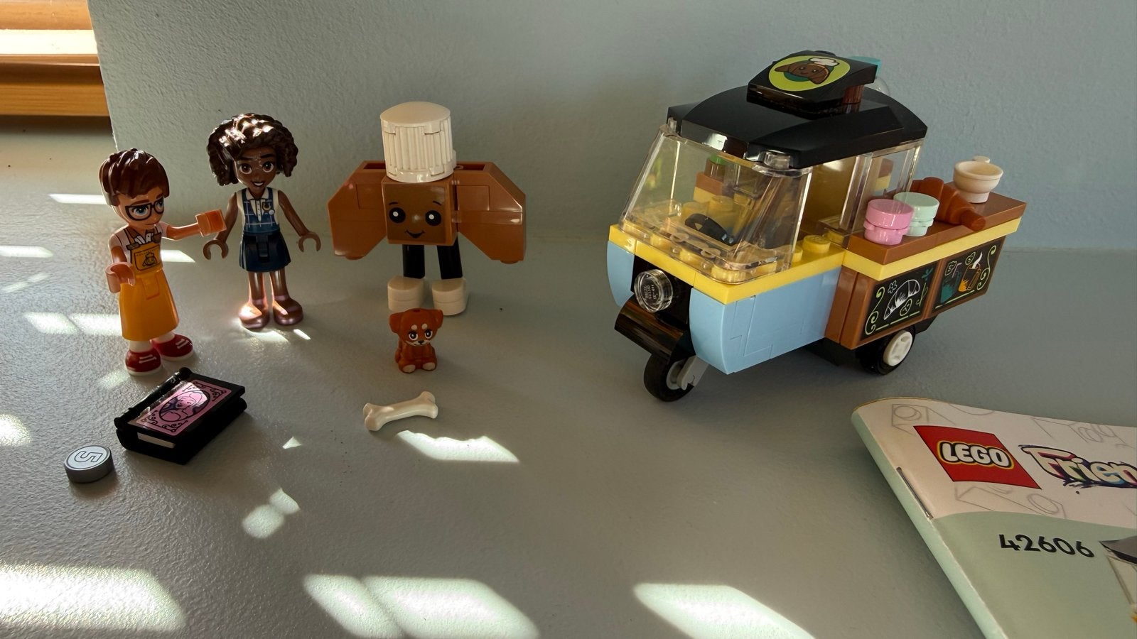 Lego Friends 42606 bakkersfoodtruck, Lego, Friends, Ophalen of Verzenden, Zo goed als nieuw