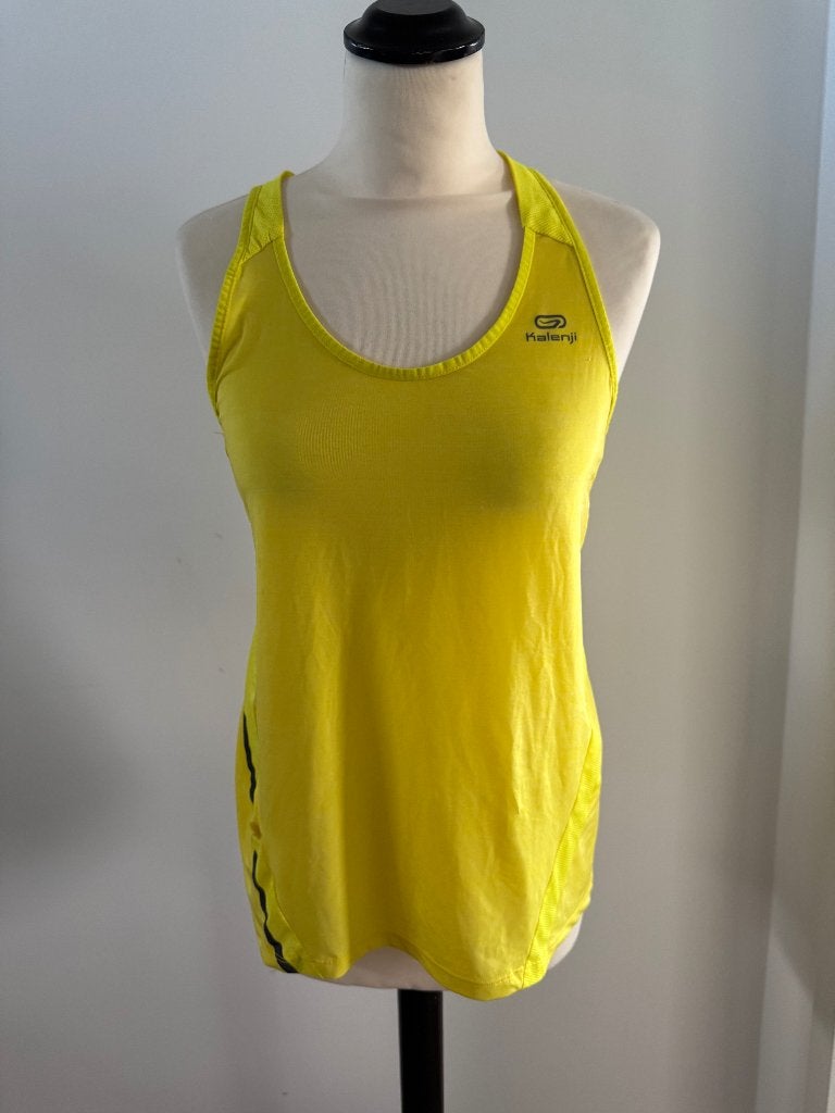 Heel goed geel Kalenji sport top shirt tanktop S 36 fitness, Overige kleuren, Ophalen of Verzenden, Maat 36 (S), Fitness of Aerobics