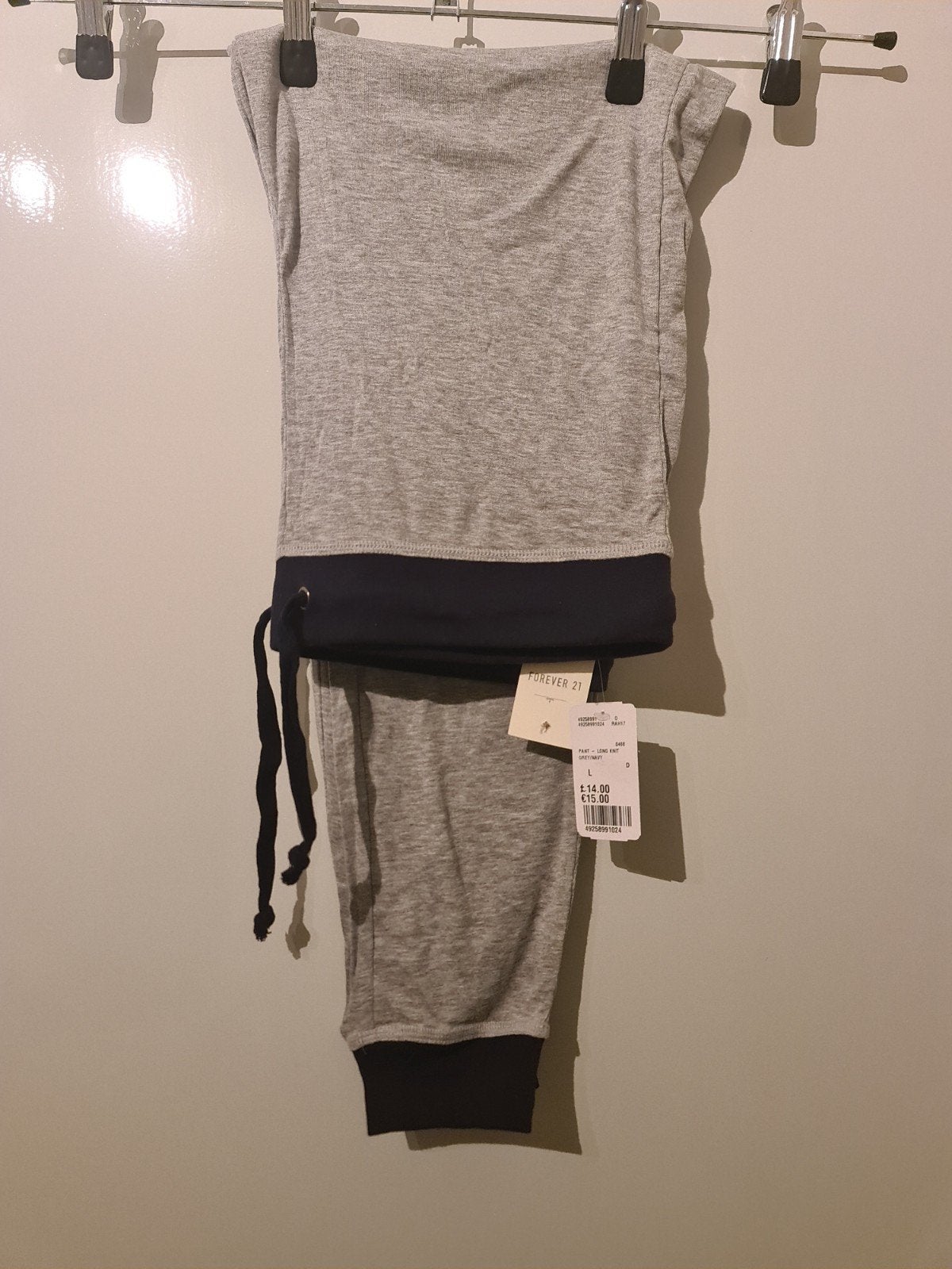 Forever 21 Lounge Broek Maat L grijze pyjama broek, Kleding | Dames, Maat 42/44 (L), Nieuw, Ophalen of Verzenden, Forever 21