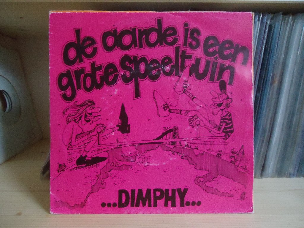 7" Single Dimphy - De Aarde Is Een Grote Speeltuin / De Stra, Gebruikt, 7 inch, Ophalen of Verzenden, Pop