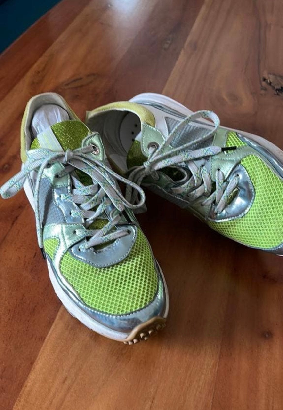 sneakers van Floris van Bommel, maat 39, Ophalen of Verzenden, Zo goed als nieuw, Groen, Sneakers of Gympen