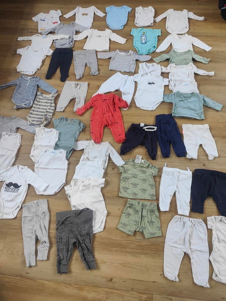 Jongens kleding pakket maat 50/56 - 44 stuks, Ophalen of Verzenden, Gebruikt, Jongetje