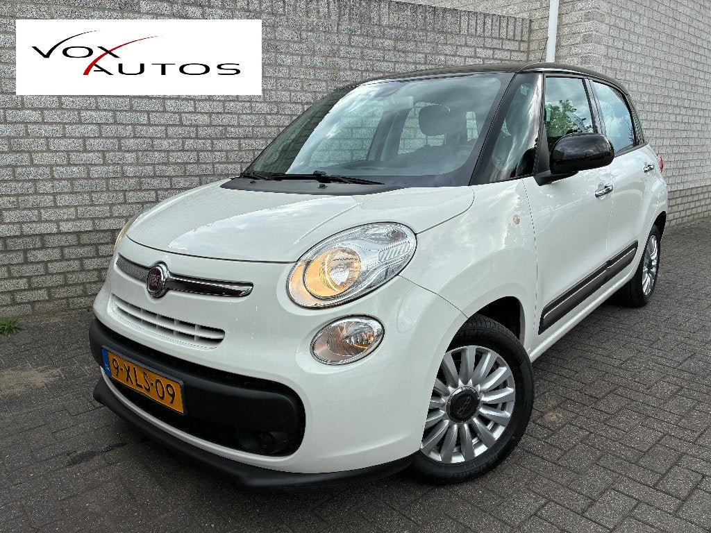 Fiat 500L 1.4 16V Airco Nieuwe Distributie/Banden/Remmen, Auto's, Fiat, Voorwielaandrijving, Stof, 400 kg, Wit
