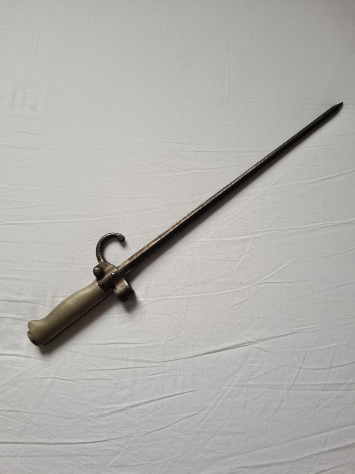 Franse M1886 Lebel bajonet vroeg model, Verzamelen, Ophalen of Verzenden, Landmacht, Overige gebieden, Mes of Dolk