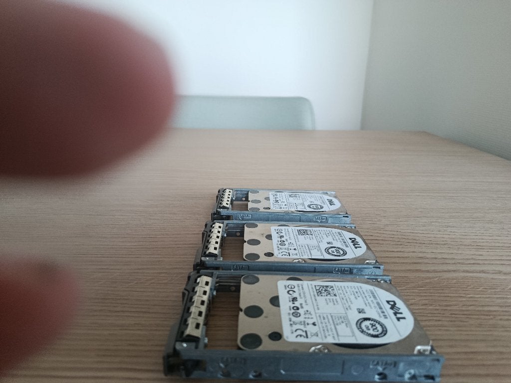 3x Dell Enterprise Plus 600GB 10K SAS 2.5" HDD, Computers en Software, Intern, Gebruikt, SAS, Server