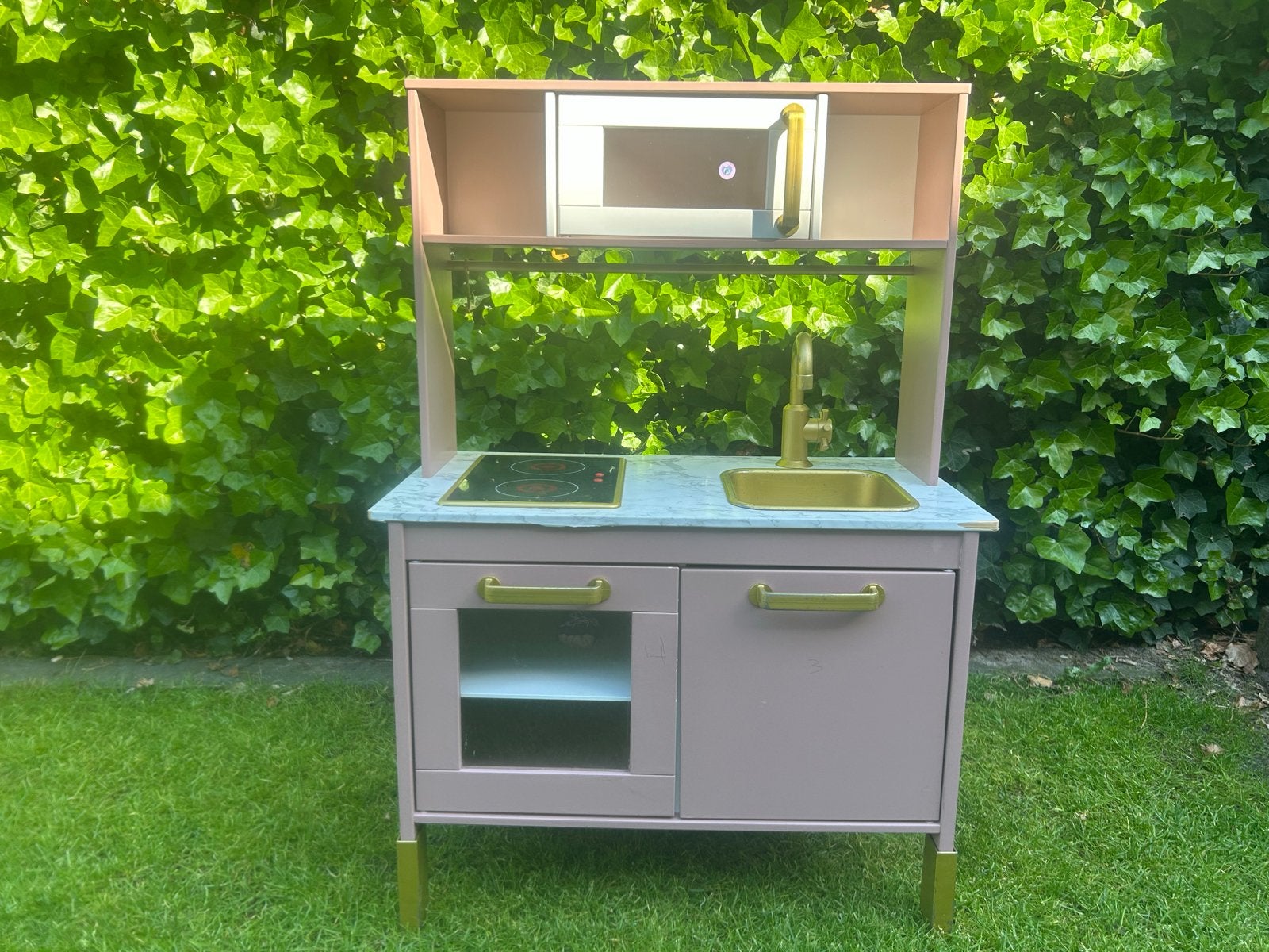 Gepimpte IKEA Duktig speelkeuken - Roze/Goud, Ophalen, Gebruikt, Meisje