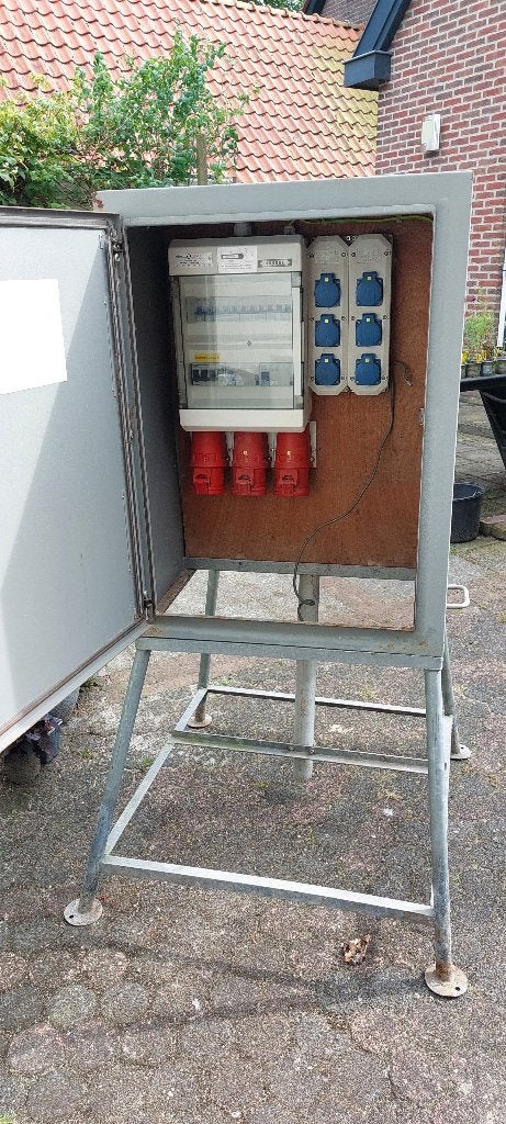 63A Bouwmeterkast bouwkast bouwstroom  bouwstroomkast, Ophalen, Zo goed als nieuw, Overige typen