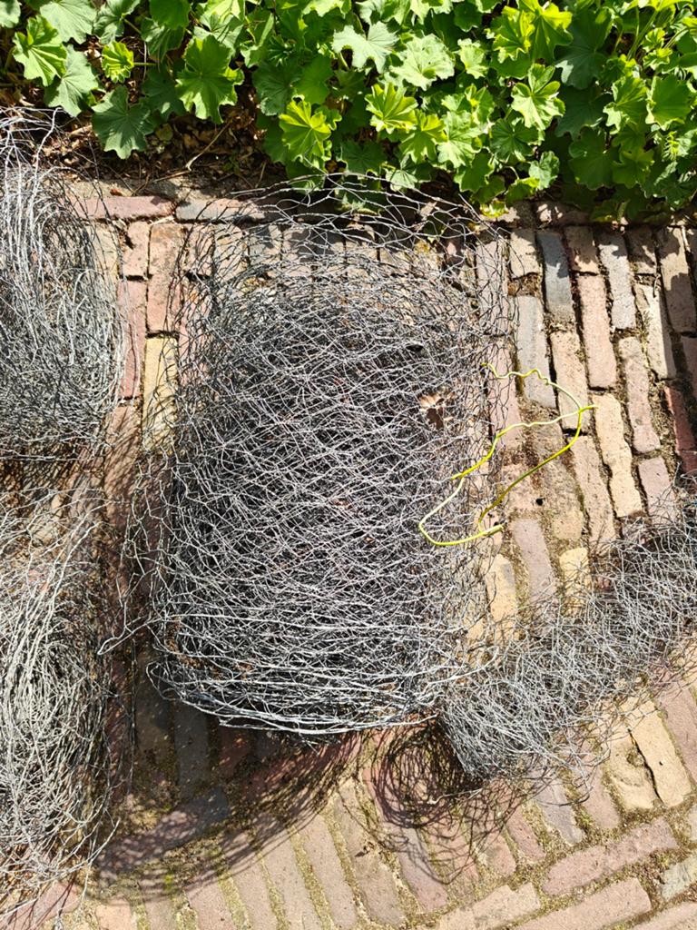 Rol gaas 20 meter x 50cm - Gebruikt met gaten, Tuin en Terras, Gaas en Draad, Ophalen of Verzenden, Gebruikt, 20 meter of meer