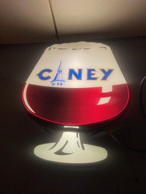 Ciney reclame lamp, Ophalen, Zo goed als nieuw, Lichtbak of (neon) lamp