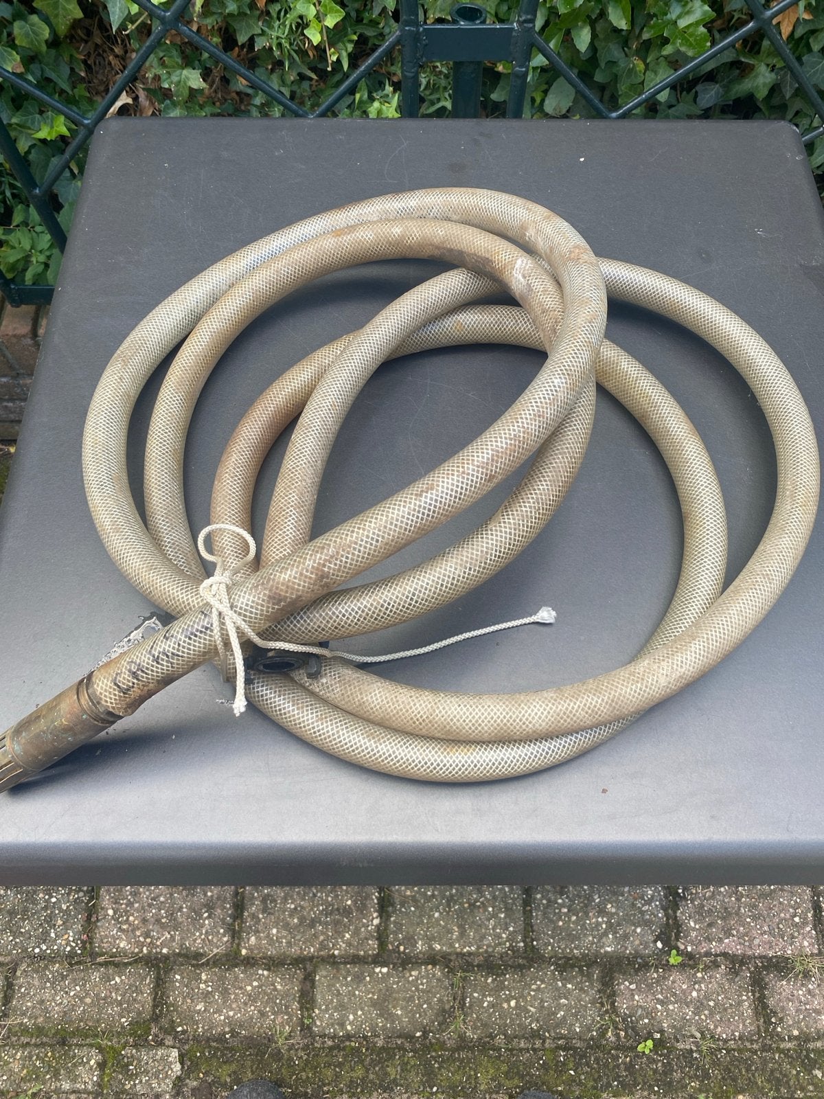 Gebruikte aanzuigslang voor beregeningspomp/grondwaterpomp, Ophalen, Gebruikt