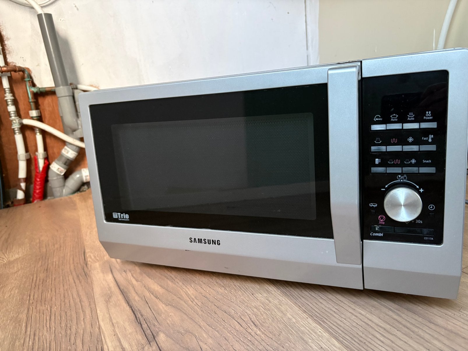 Combi oven magnetron samsung, Witgoed en Apparatuur, Ophalen, Combimagnetron, Gebruikt, Draaiplateau