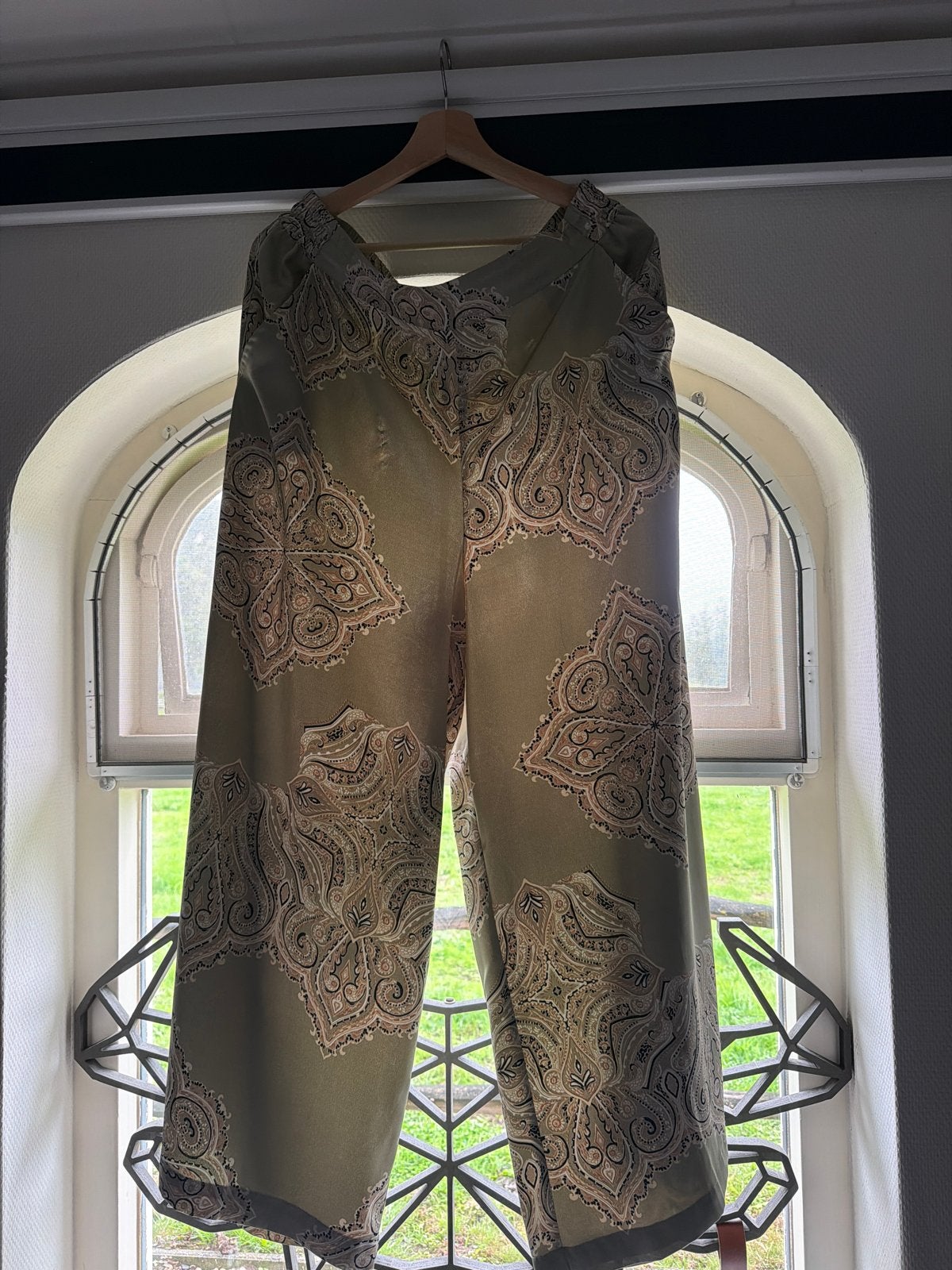 B.young broek met paisley print - Maat 46, Maat 46/48 (XL) of groter, Ophalen of Verzenden, Zo goed als nieuw, Lang