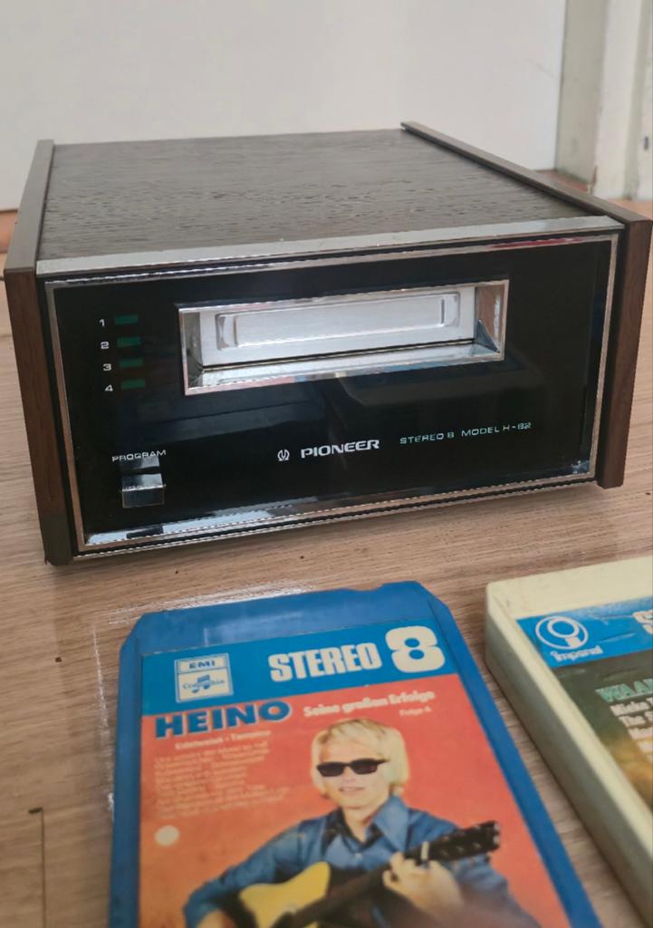 Pioneer H-82 Stereo 8-track speler zeldzaam, Audio, Tv en Foto, Versterkers en Receivers, Ophalen of Verzenden, Pioneer