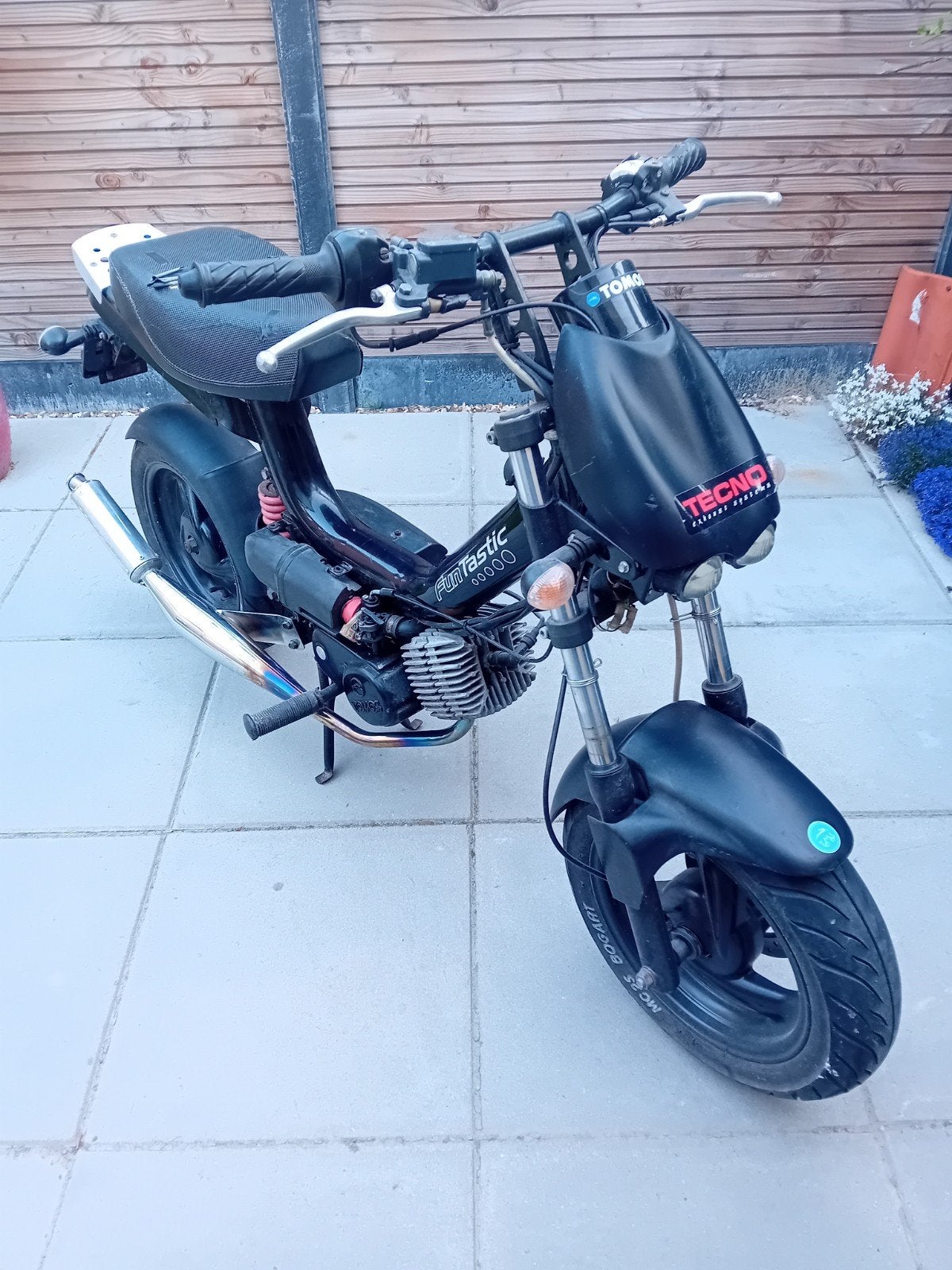 Tomos funtastic geel kenteken., Fietsen en Brommers, Brommers | Tomos, Ophalen, Gebruikt, Maximaal 45 km/u, 49 cc