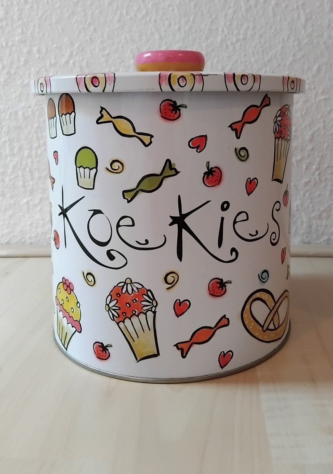 Amsterdam Blond blikken koekjestrommel, Blond Amsterdam, Gebruikt, Ophalen of Verzenden, Voorraadpot
