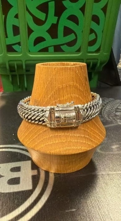BUDDHA TO BUDDHA ARMBAND TYPE 262 F EDWIN/BEN SMALL € 549,95, Ophalen of Verzenden, Zo goed als nieuw, Zilver, Zilver