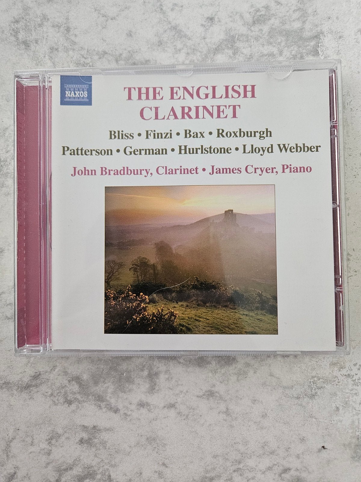 The English Clarinet | John Bradbury & James Cryer (Naxos), Ophalen of Verzenden, Romantiek, Gebruikt