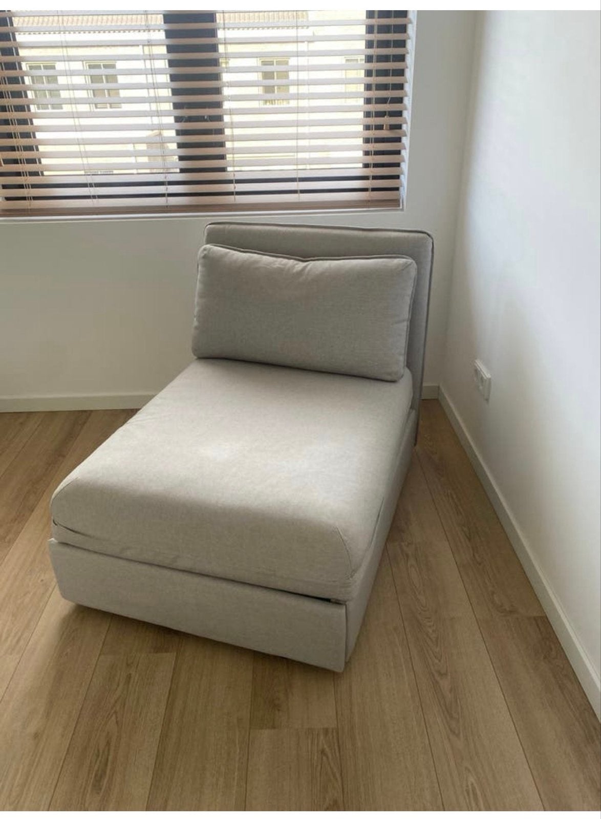 Ikea vallentuna slaapbank - in een goede staat!, Ophalen, Eenpersoons, Zo goed als nieuw, 80 cm