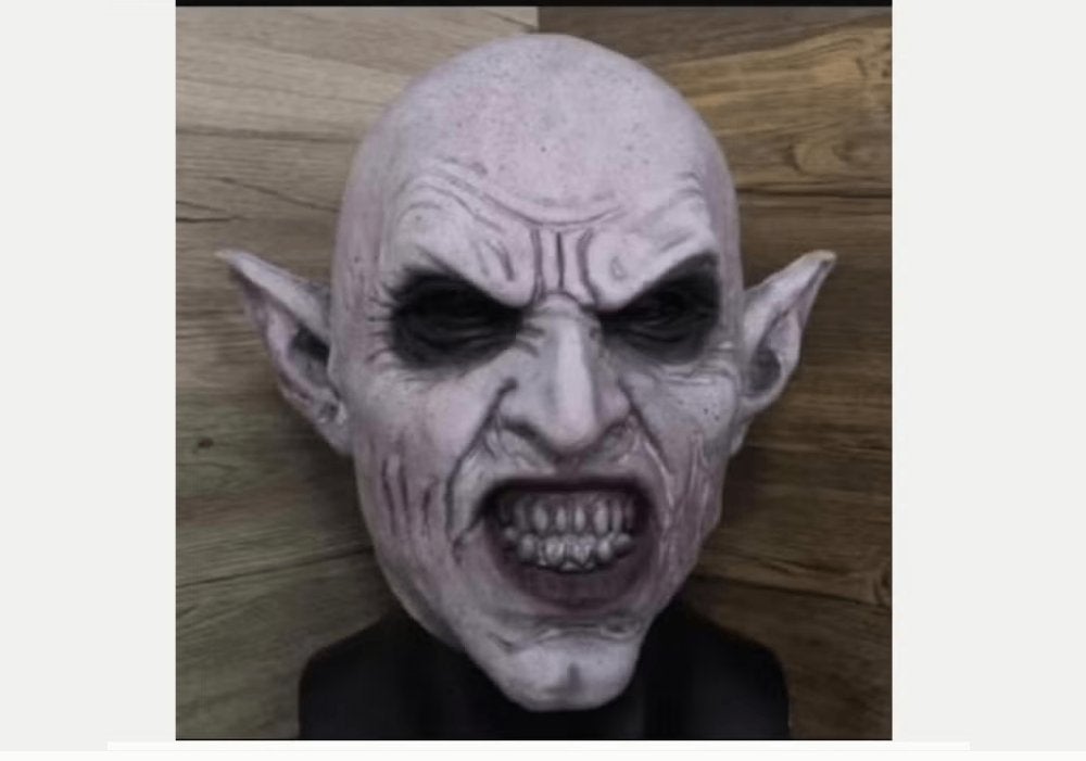 Horror full face latex masker Nosferatu