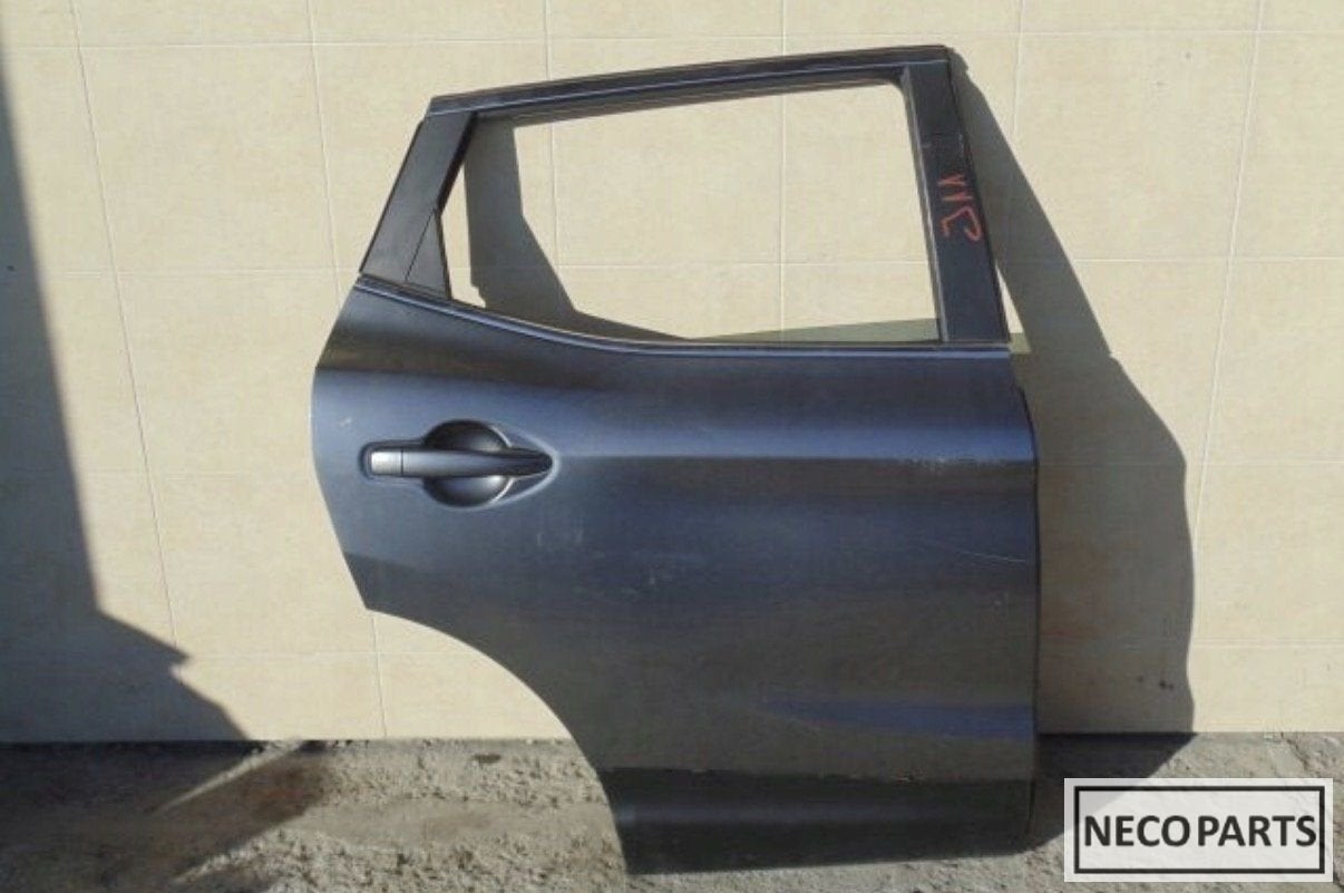 NISSAN QASHQAI II J11 PORTIER DEUR ACHTER RECHTS ORIGINEEL, Gebruikt, -, Ophalen of Verzenden, Achter