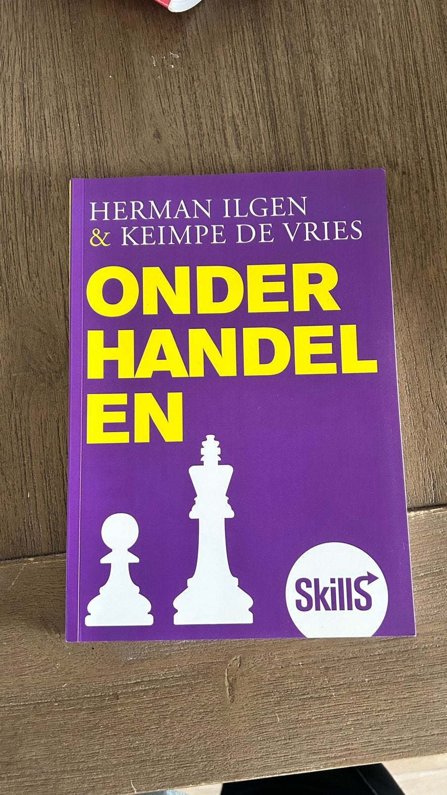 Herman Ilgen - Onderhandelen, Herman Ilgen; Keimpe de Vries, Ophalen of Verzenden, Zo goed als nieuw, Nederlands