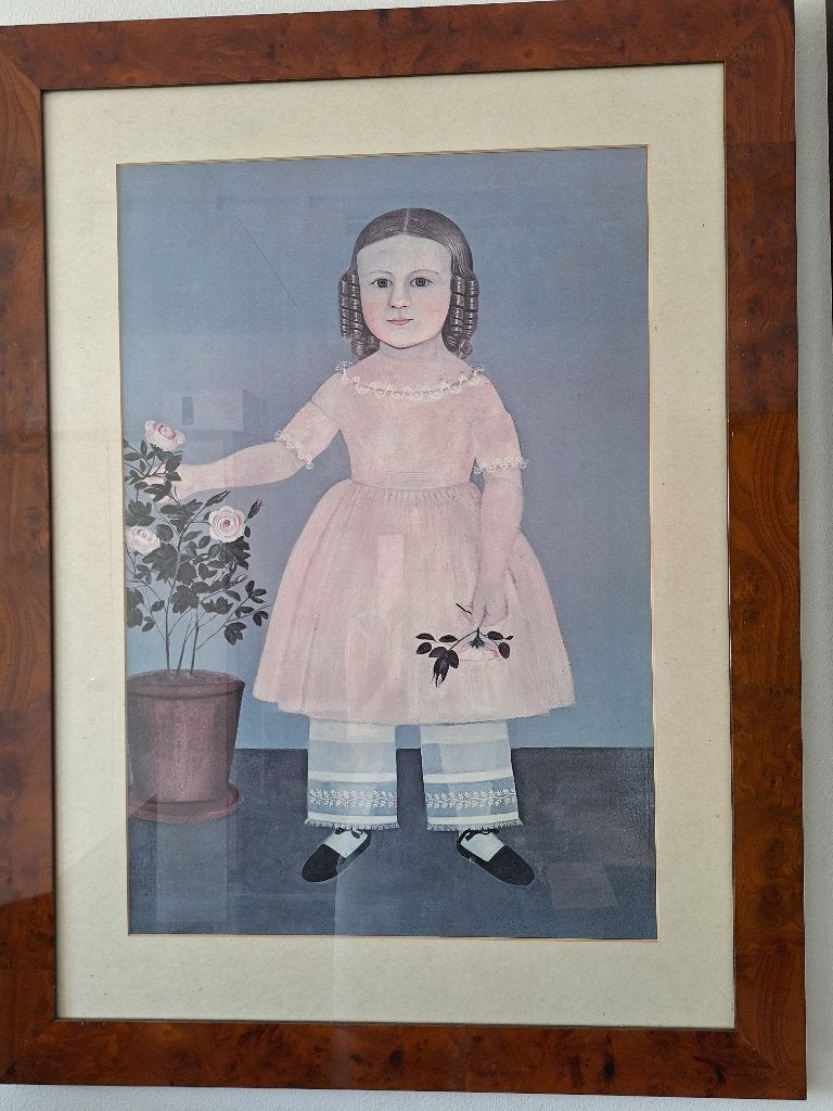 schilderij, Ophalen, Ingelijst