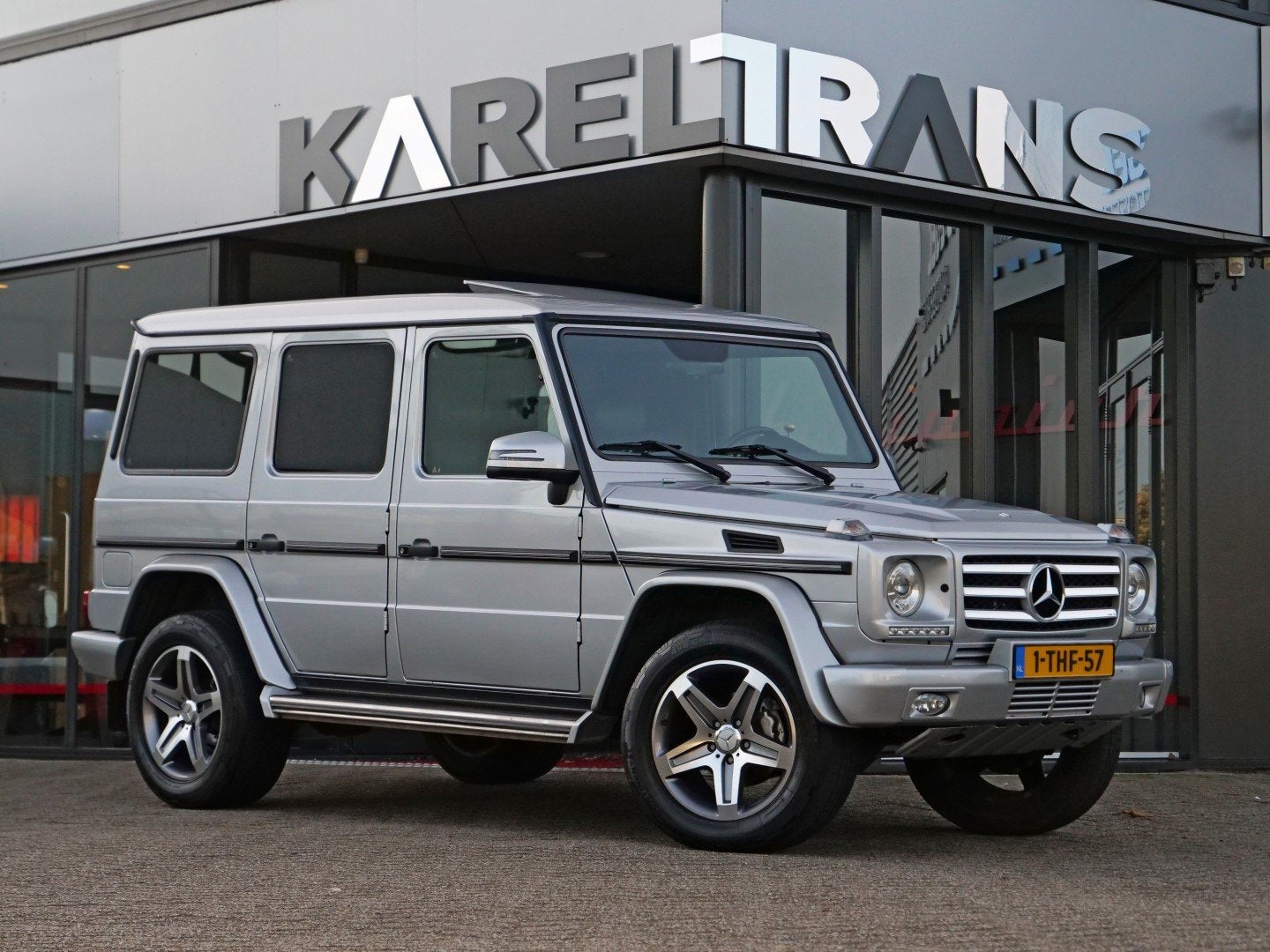 Mercedes-Benz G-Klasse G320 | youngtimer | face-lift modelja, Auto's, Automaat, Zwart, Vierwielaandrijving, 5 stoelen