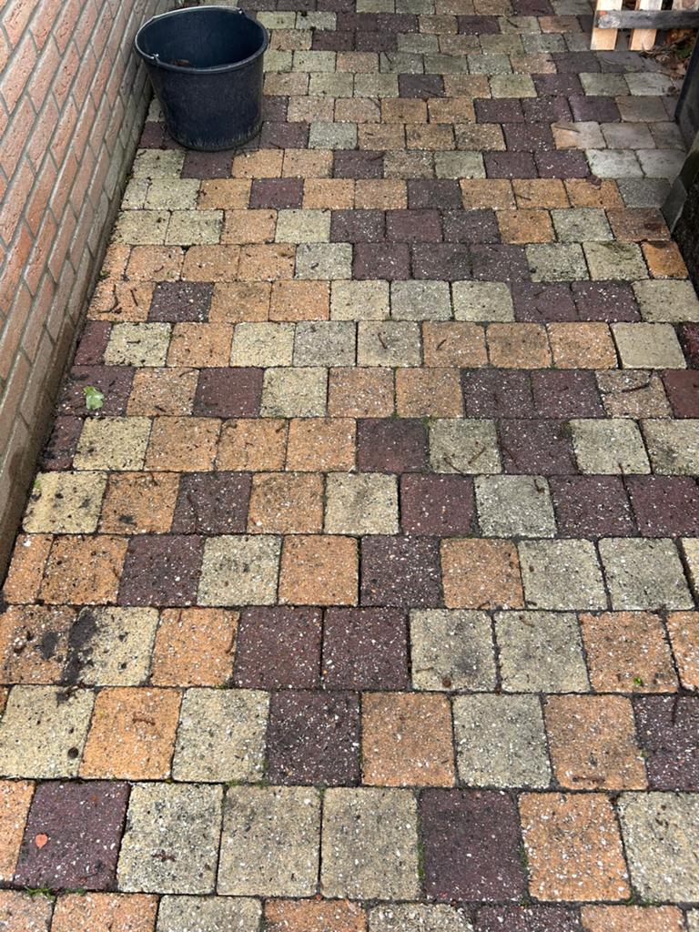 Cobblestones ongeveer 36m2, Tuin en Terras, Tegels en Klinkers, Ophalen, Gebruikt, Klinkers, 10 m² of meer