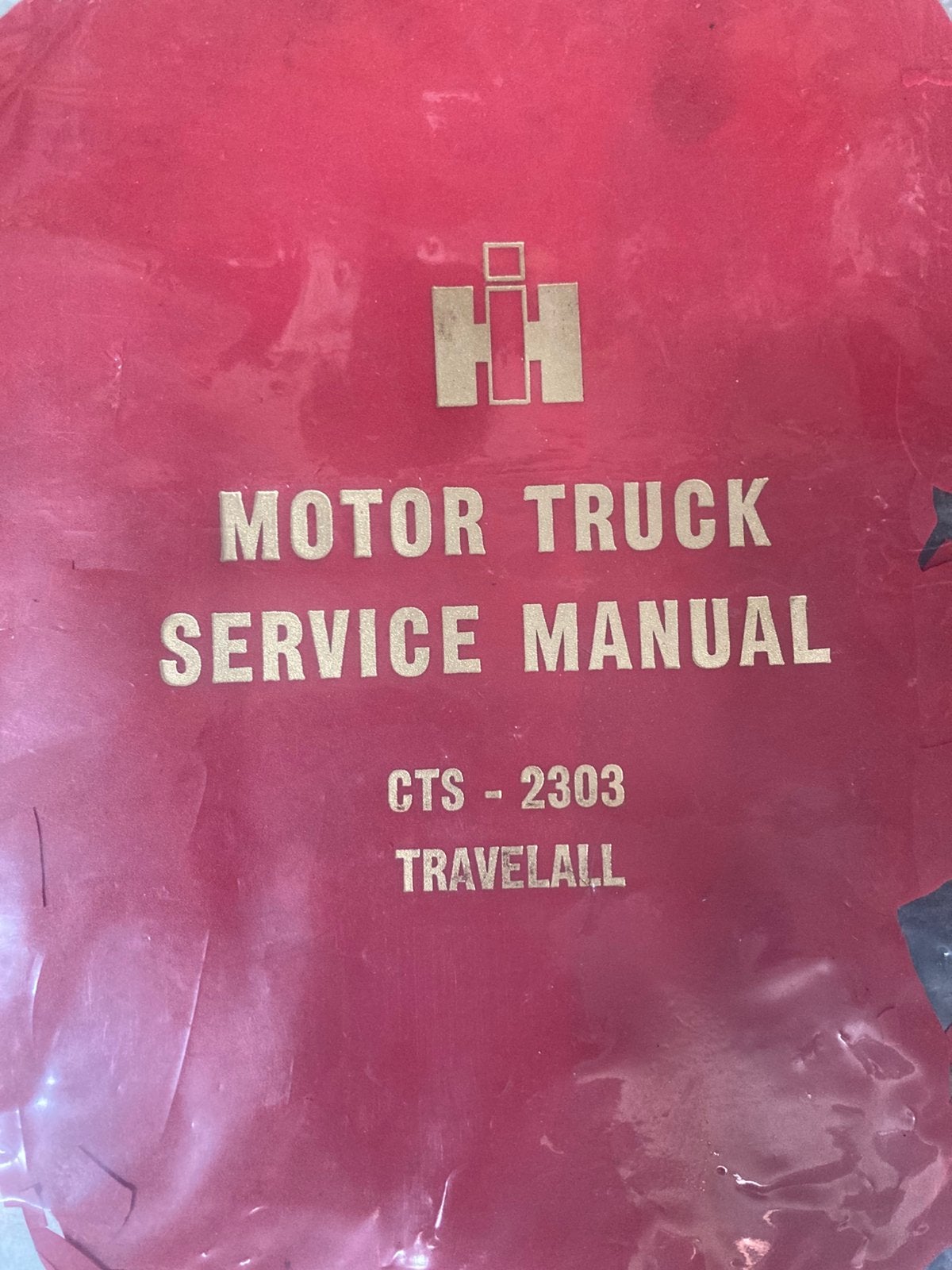 Originele International travelall manuals, Ophalen of Verzenden