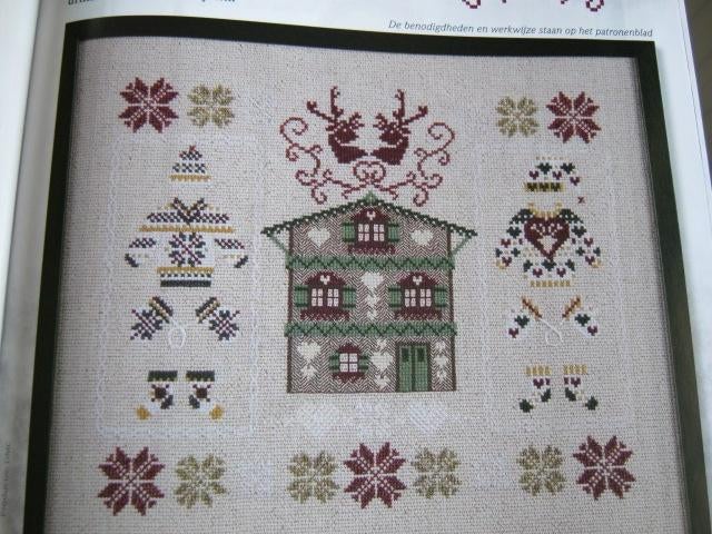 Borduurpatroon   Merklap   Zwitserland  nr 5922, Verzenden, Nieuw, Handborduren, Patroon