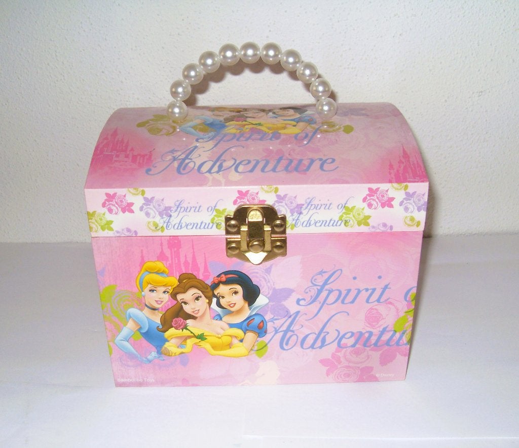 Disney Princess Juwelendoos Muziekdoos Sieradendoos Belle, Verzamelen, Disney, Ophalen of Verzenden, Assepoester of Belle, Zo goed als nieuw