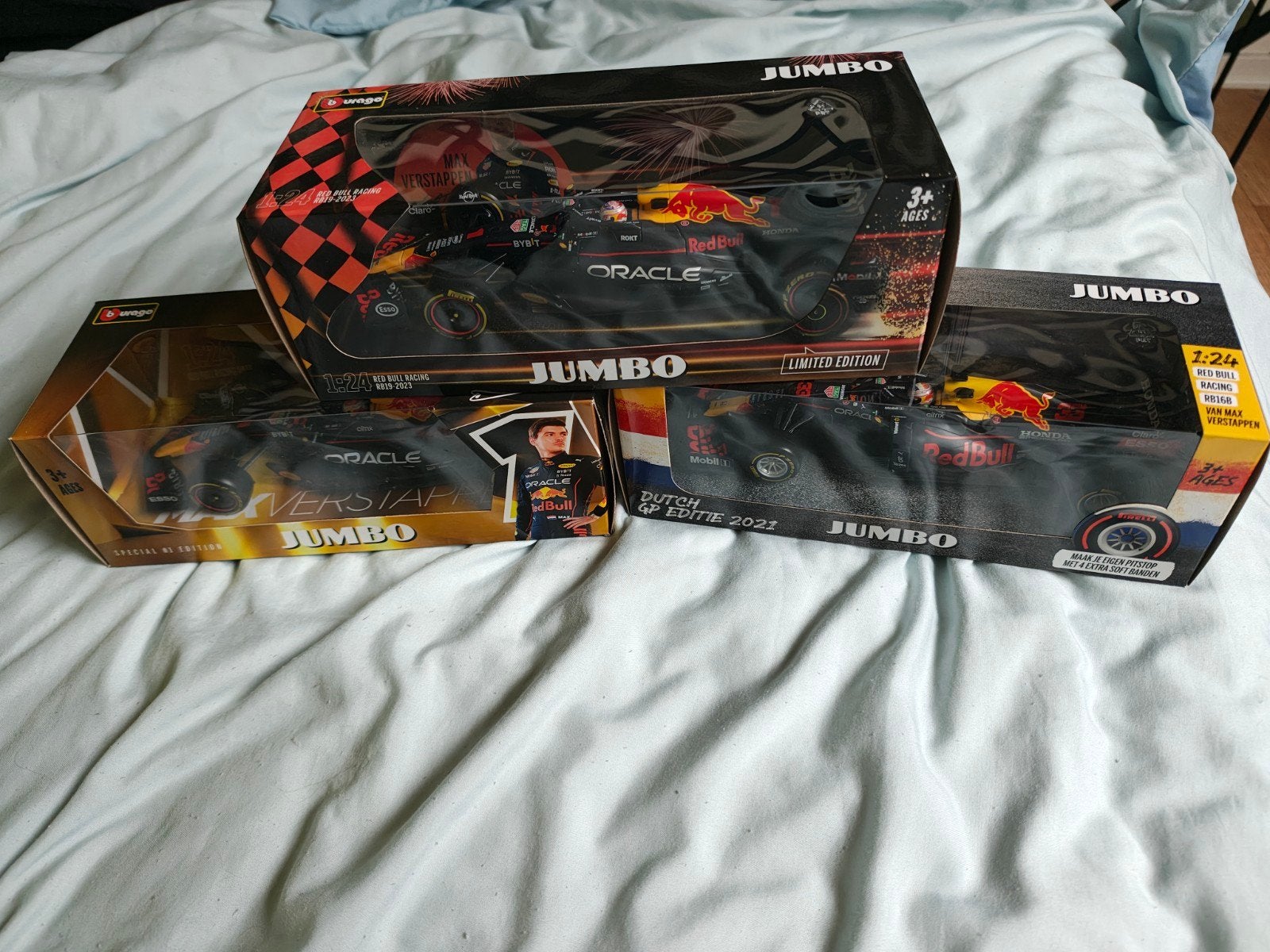 Max Verstappen Jumbo Autos - Diverse Modellen, Ophalen of Verzenden, Nieuw