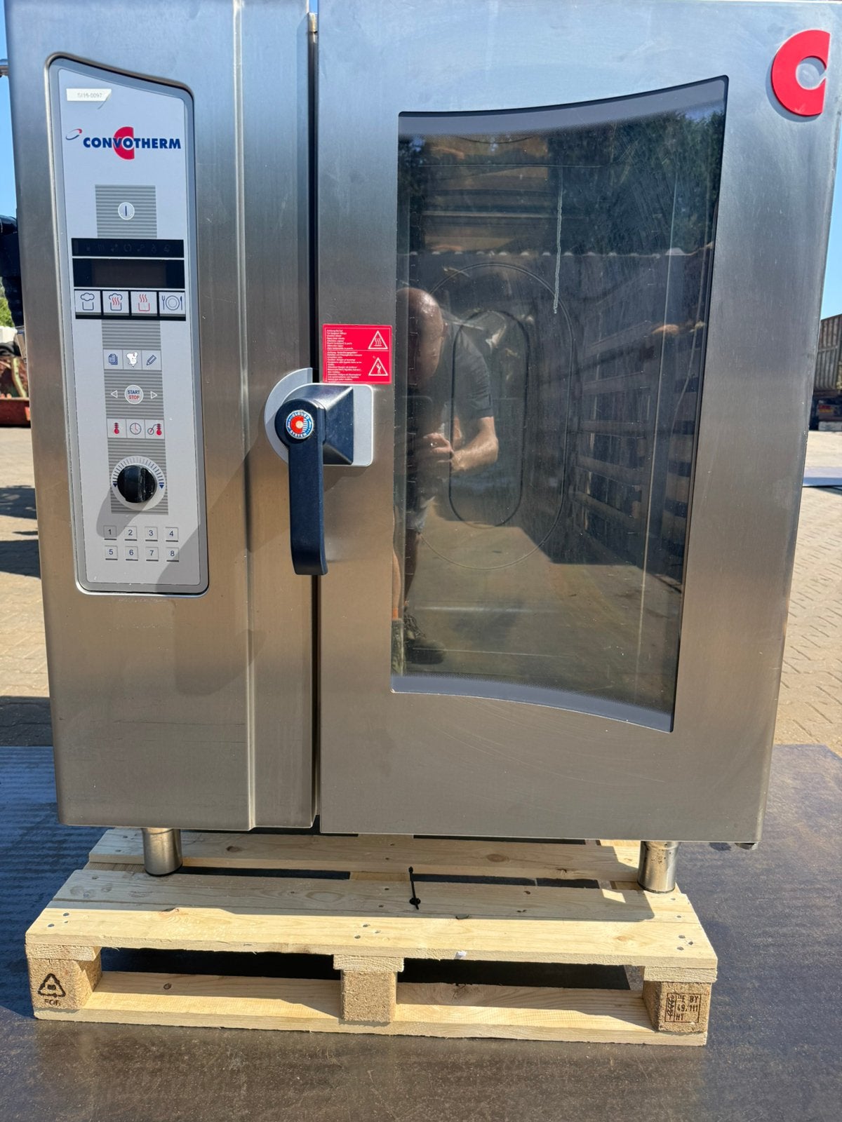 2x Convotherm combisteamer OEB 10.10 & OES 6.10, Ophalen, Ovens, Magnetrons en Steamers