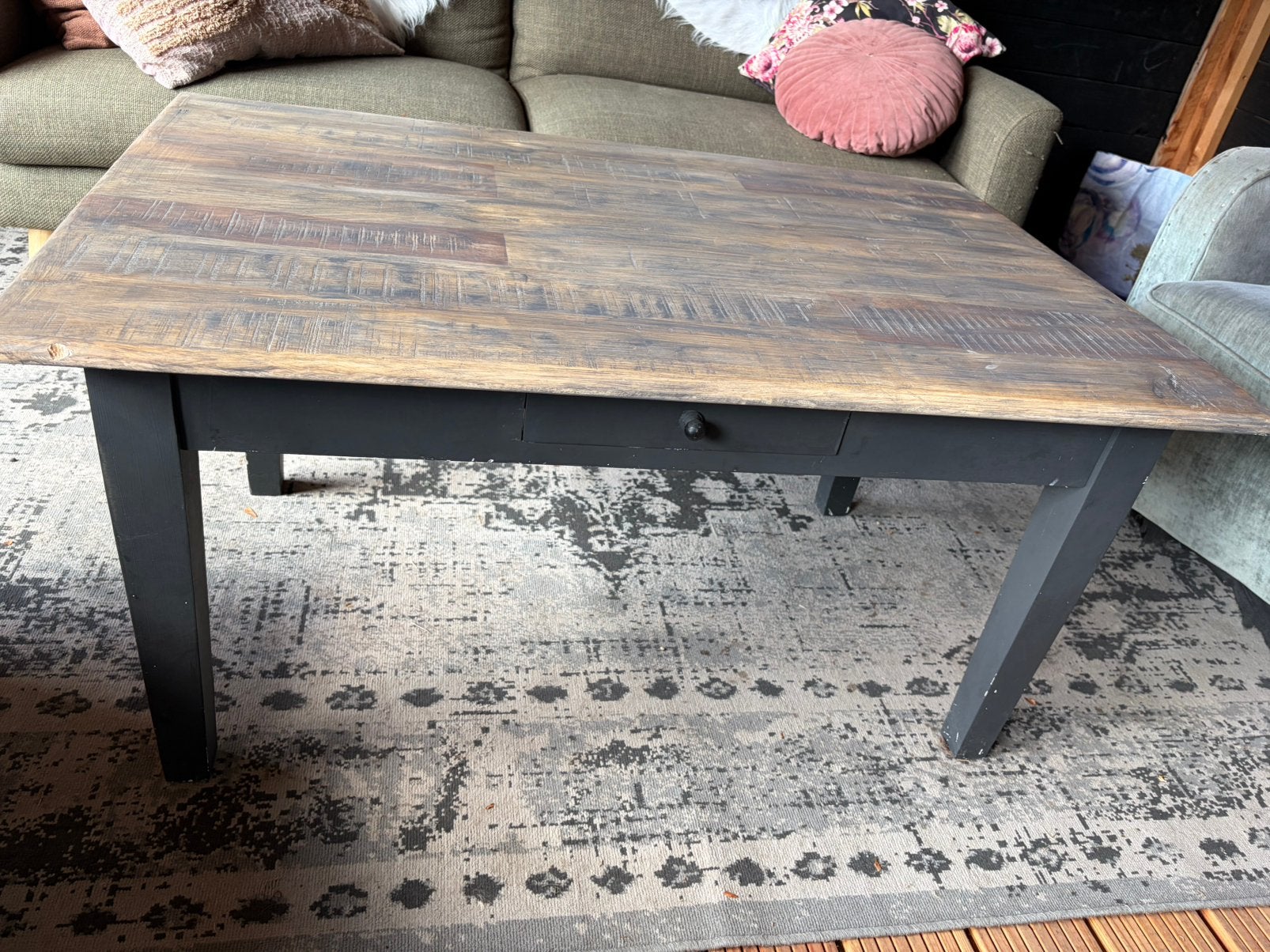 Salon tafel, Huis en Inrichting, Ophalen, Gebruikt, 100 tot 150 cm, 50 tot 100 cm