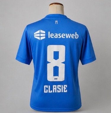 Matchworn Jordy Clasie AZ shirt, Ophalen of Verzenden, Zo goed als nieuw, AZ, Shirt