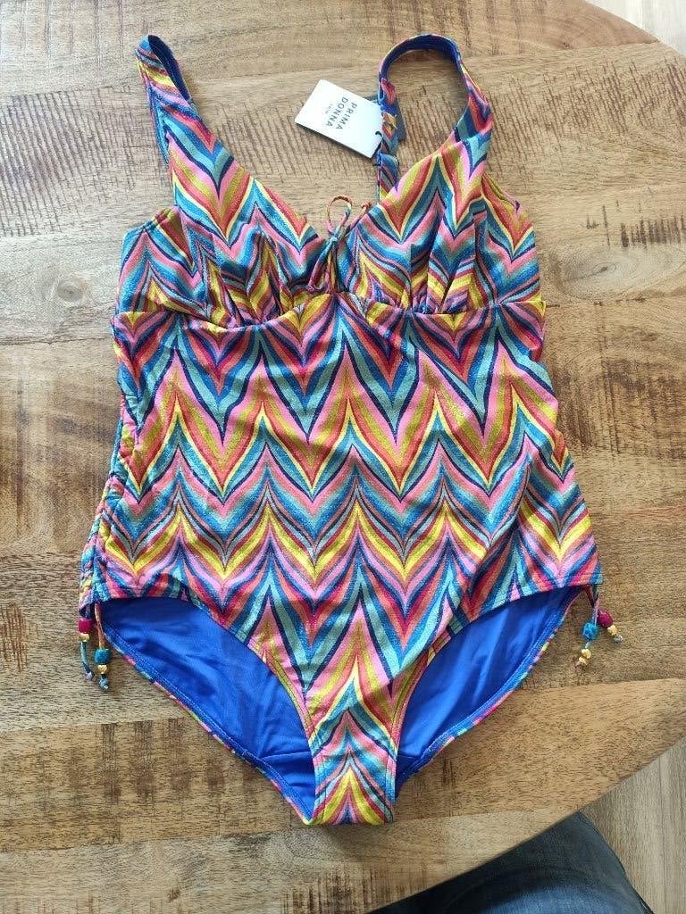 Prima donna badpak 80 D Nieuw multicolor 80D Kea, Kleding | Dames, Blauw, Nieuw, Badpak, Ophalen of Verzenden