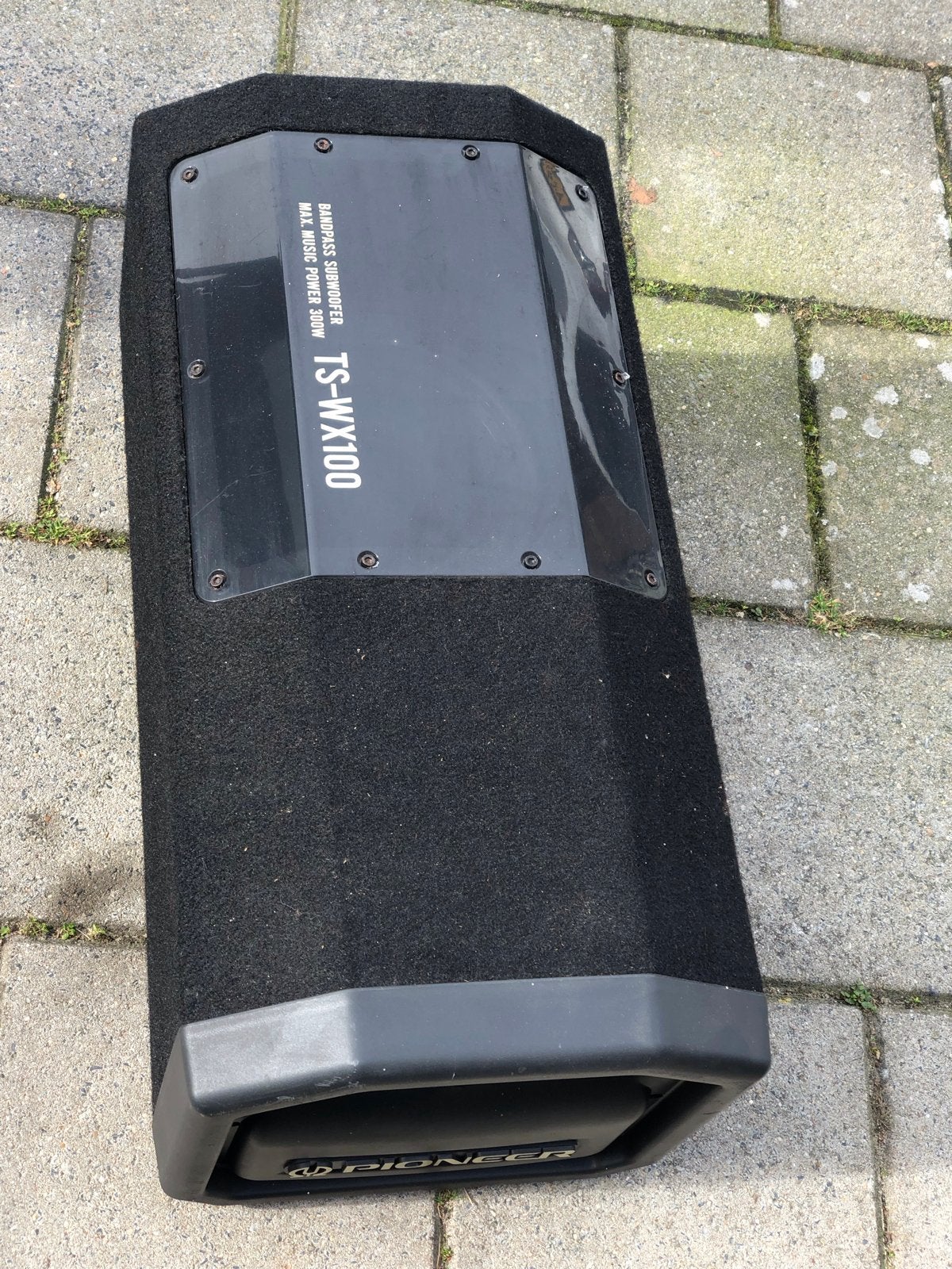Pioneer TS-WX100 Bandpass Subwoofer - 800W Max. Music Power, Ophalen, Gebruikt, Universele onderdelen