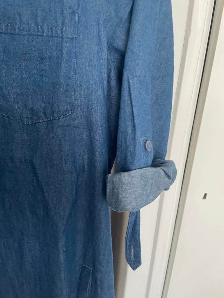 UP2FASHION spijkerjurk maat 42, Kleding | Dames, Ophalen of Verzenden, Zo goed als nieuw, Maat 42/44 (L), Blauw