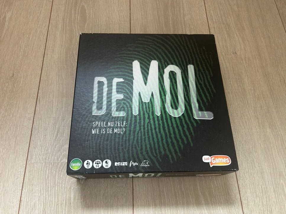 De Mol Bordspel - Zo goed als nieuw, Drie of vier spelers, Ophalen of Verzenden, Zo goed als nieuw