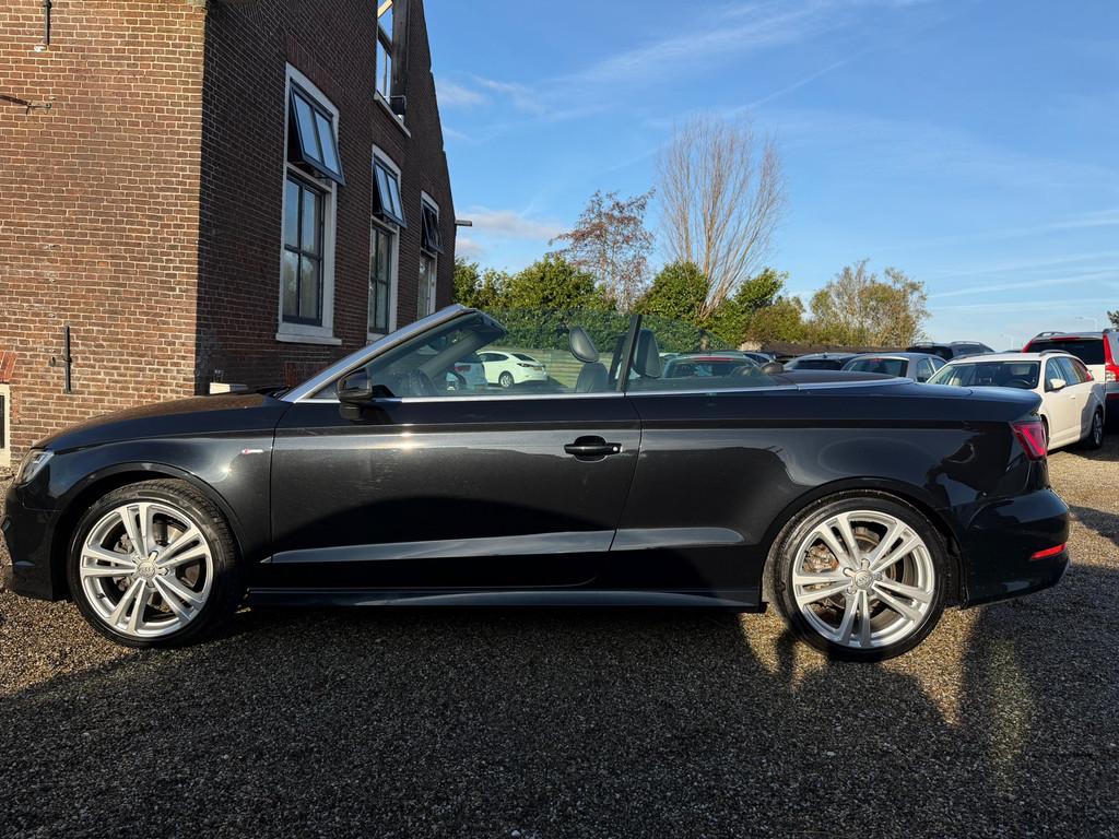Audi A3 Cabriolet 1.8 TFSI Ambition Pro Line S Open Days Cam, Auto's, Audi, Gebruikt, 4 cilinders, Cabriolet, Zwart