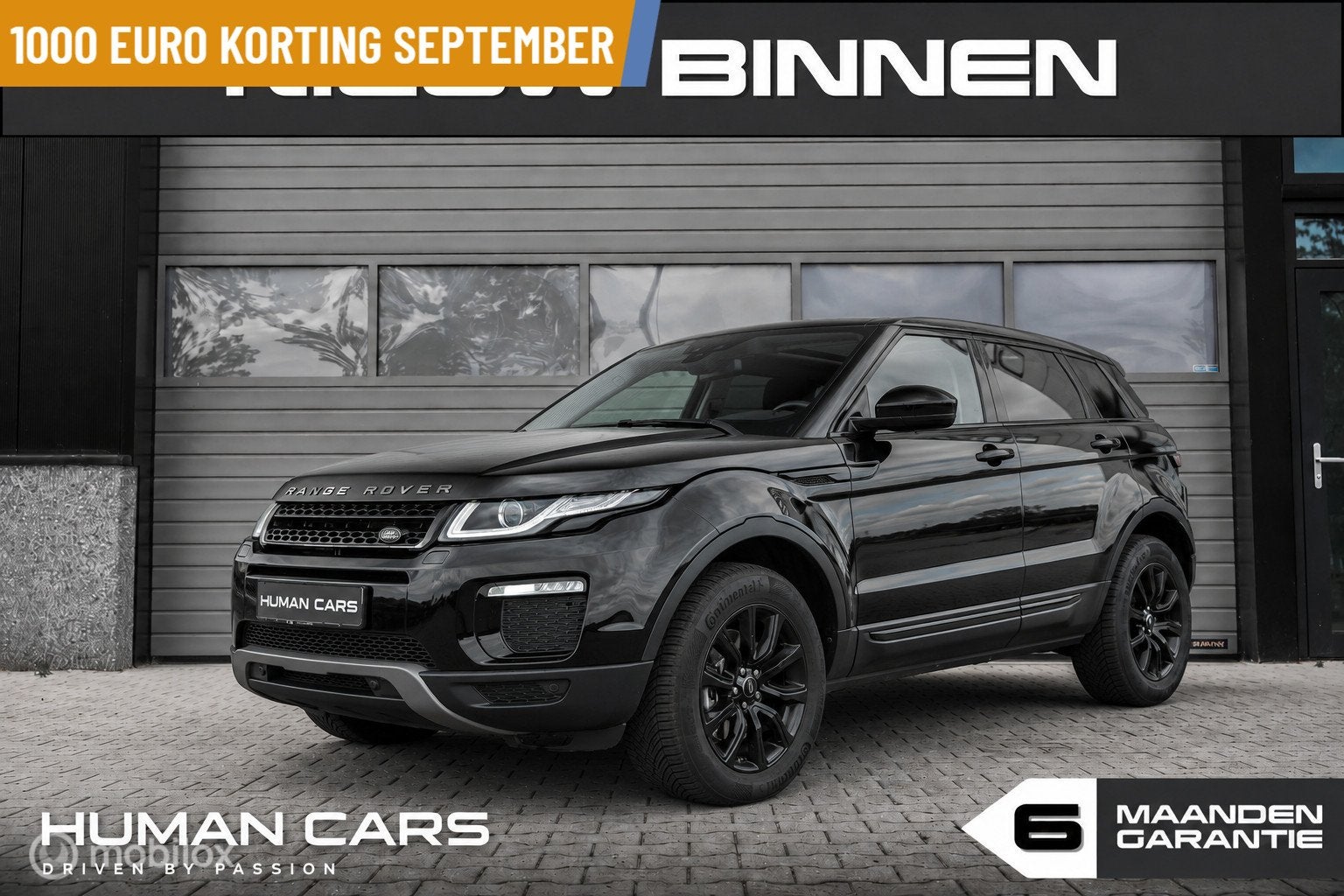 Land Rover Range Rover Evoque 2.0 Si4 SE Dynamic Pano Black, Auto's, Automaat, Euro 6, 4 cilinders, Zwart