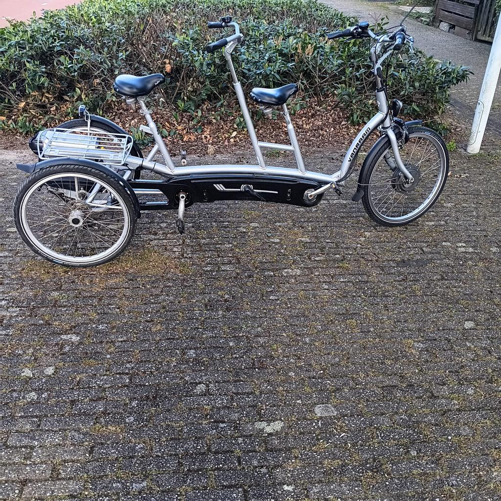 Elektrische van Raam Twinny plus driewieltandem tandem, Ophalen of Verzenden, Zo goed als nieuw, Minder dan 49 cm, Minder dan 10 versnellingen