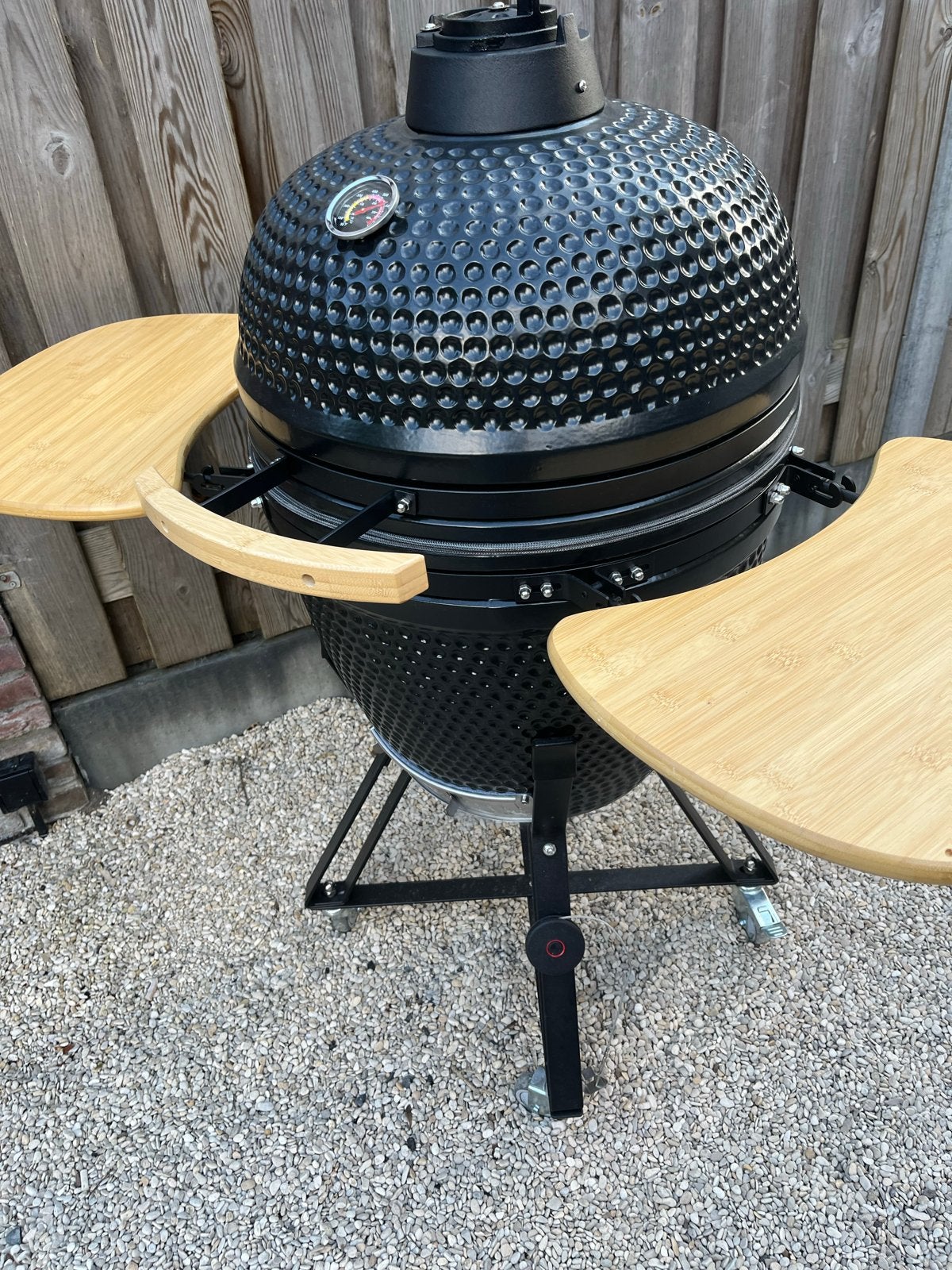 Kamado XXL met hoes - 1keer gebruikt met beschermhoes, Tuin en Terras, Barbecue-accessoires, Ophalen of Verzenden, Nieuw