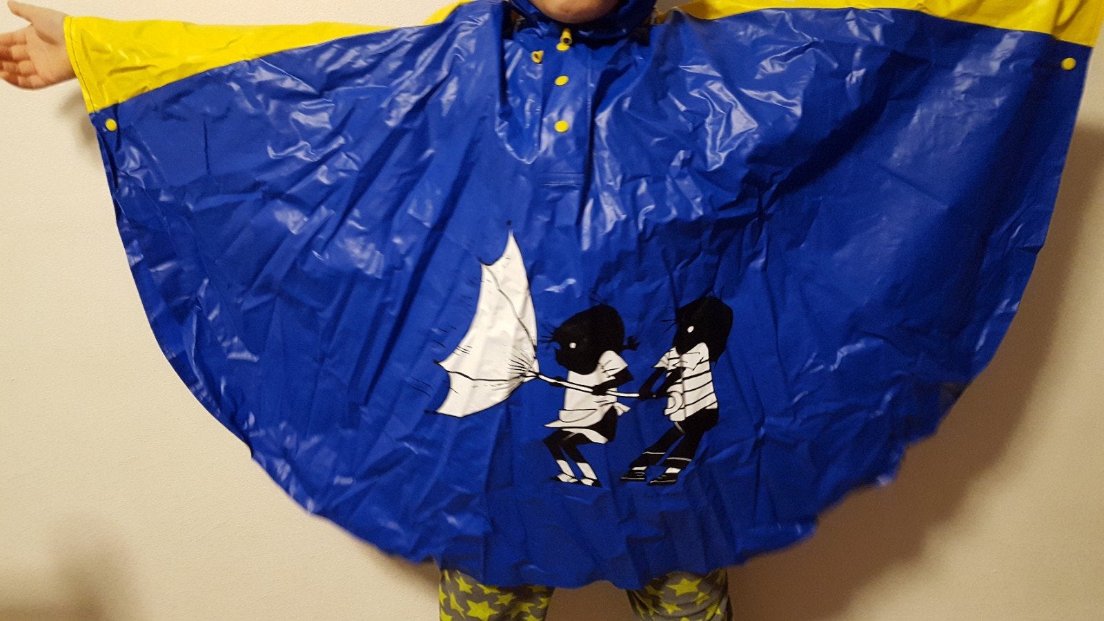 kinderen regen boncho voor leeftijd 7 tot 10 [ jip en jannek, Ophalen of Verzenden, Regenjas
