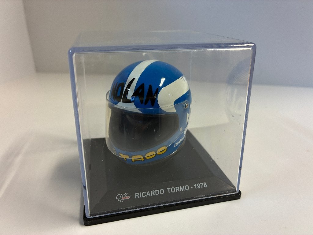 69773: Helm - MotoGP - Ricardo Tormo - 1978 - Atlas 1:5, Overige typen, Zo goed als nieuw, Bachsatztstr. 54 D 72131 Ofterdingen, Germany