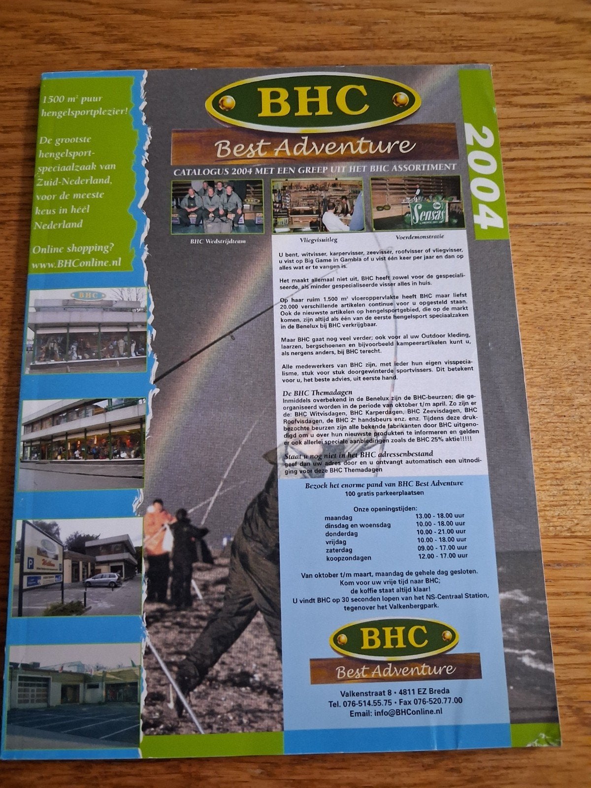 Hengelsportcatalogus BHC 2004, Ophalen of Verzenden, Zo goed als nieuw, Boek of Tijdschrift